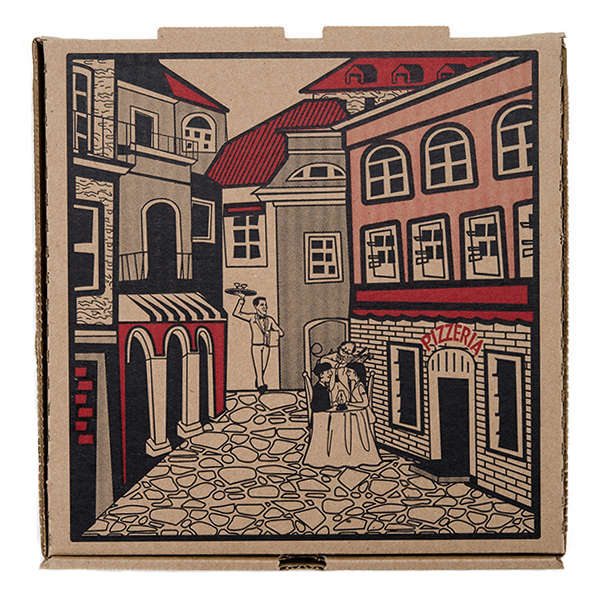 Customized Paper Pizza Boxes