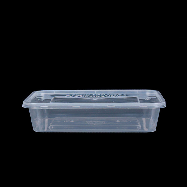 500ml PP Plastic Rectangle Box